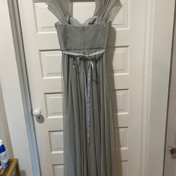 NWT TH&TH Bardot Gown (Grey, S) - Picture 10 of 15